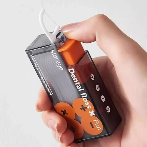 Reise zahnseide spender etui - zahnseide,